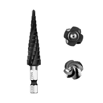 Stupňovité vrtáky SALI farebné 1/8"-1/2"